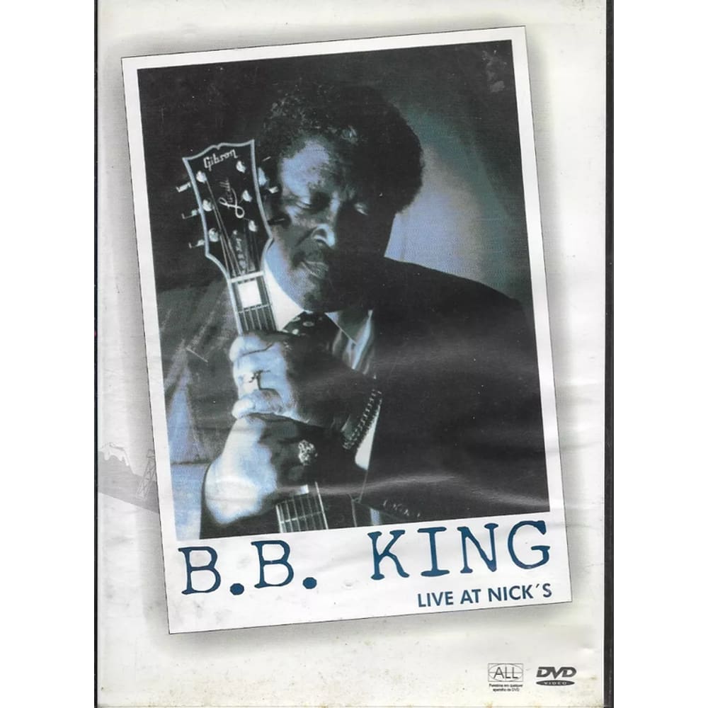 Dvd - B.b. King - Live At Nick`s