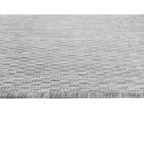 Tapete Sisal Salinas 1,50 x 2,00 Prata Niazitex