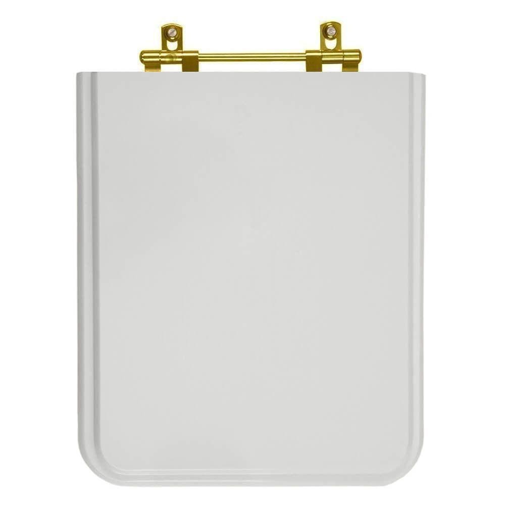 Assento Sanitário Square Cinza Platina Para Vaso