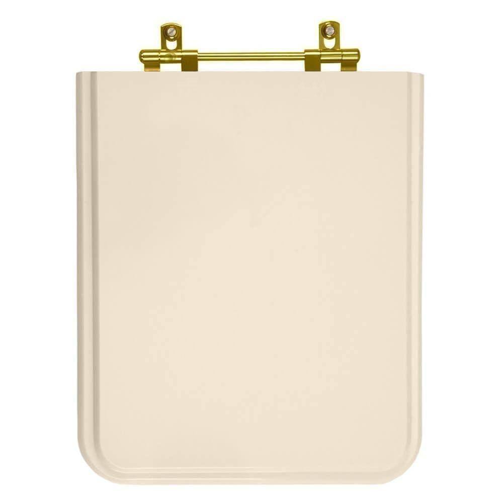 Tampa De Vaso Square Shell Pessego Para Bacia
