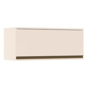 Armário de Geladeira p/ Cozinha Connect 80cm 1 Porta Basculante Off White - Henn