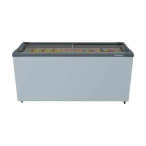 Freezer Horizontal Metalfrio 2 Portas de Vidro 405 Litros NF55S