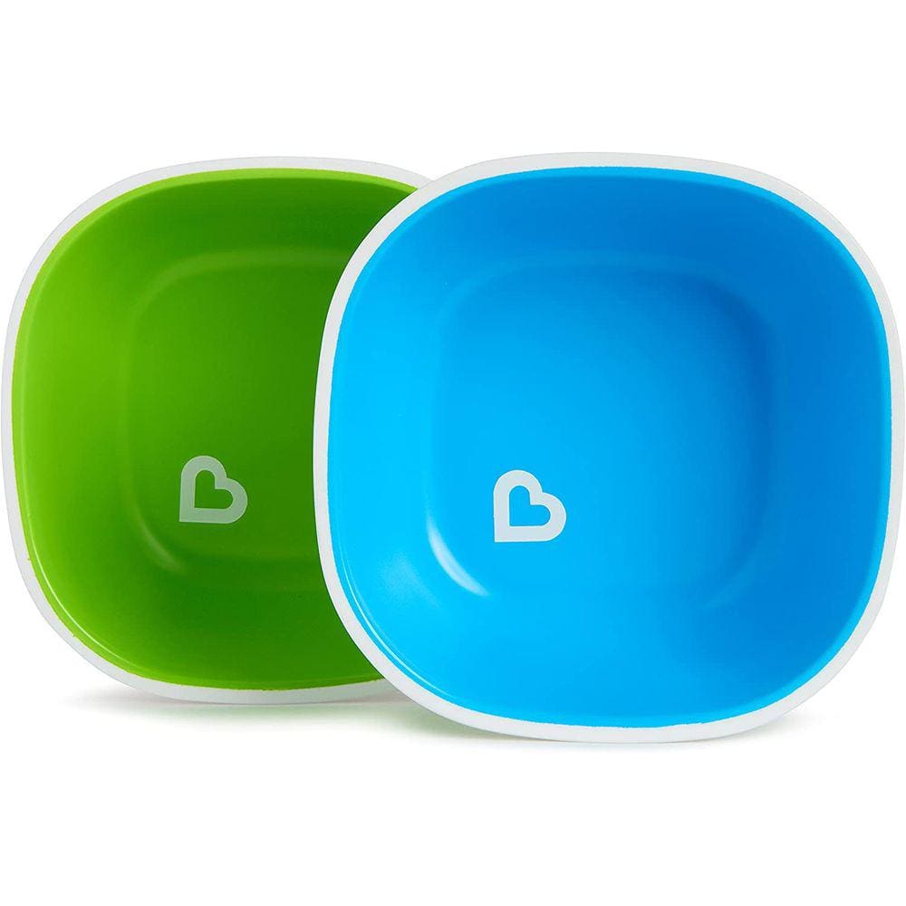Conjunto de Tigelas Azul/Verde - Munchkin