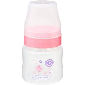 Mamadeira Boys e Girls PP 125ml Rosa - Multikids Baby