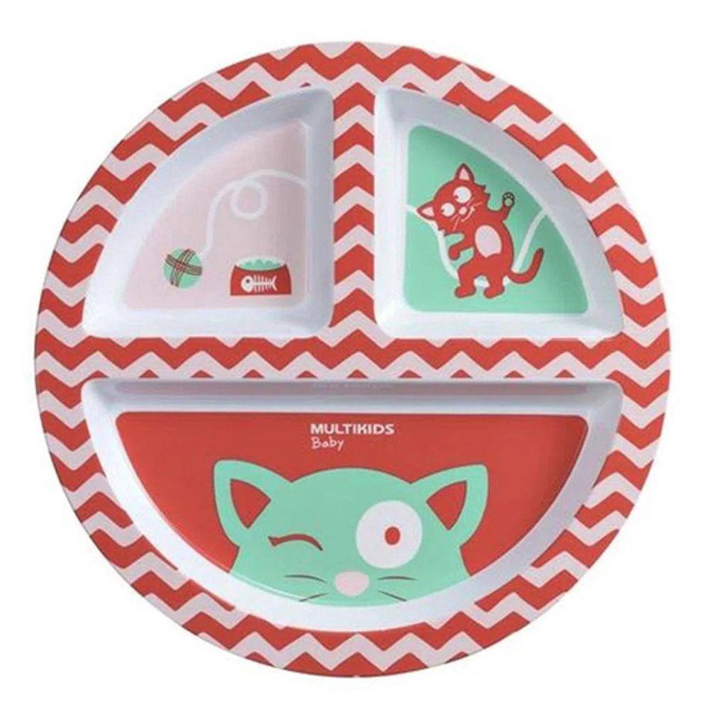 Prato com Divisórias Funny Meal Chica - Multikids Baby