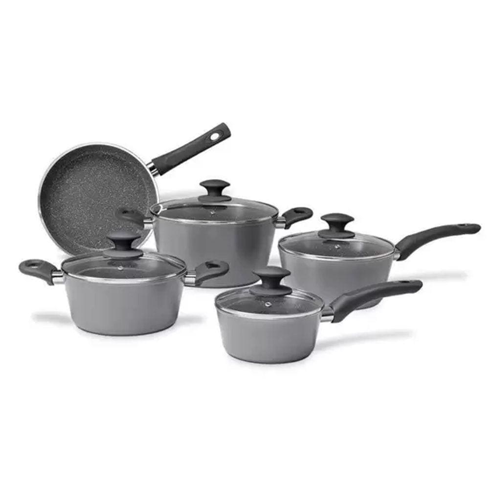 Jogo de panelas 5pcs c.l optima c/ind-stone - 4799/102 - BRINOX