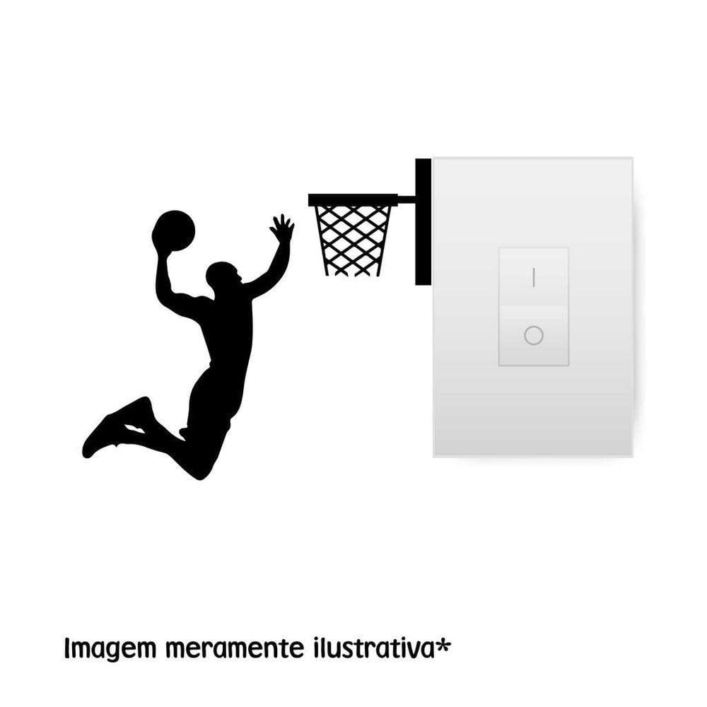 Adesivo Para Interruptor Jogador De Basquete