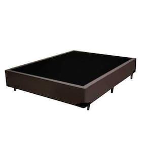 Base Box Casal Sintético Marrom