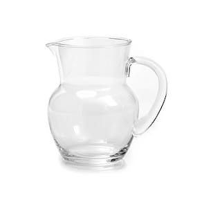 Mini Jarra De Vidro, 750Ml, Bojuda, Com Alça