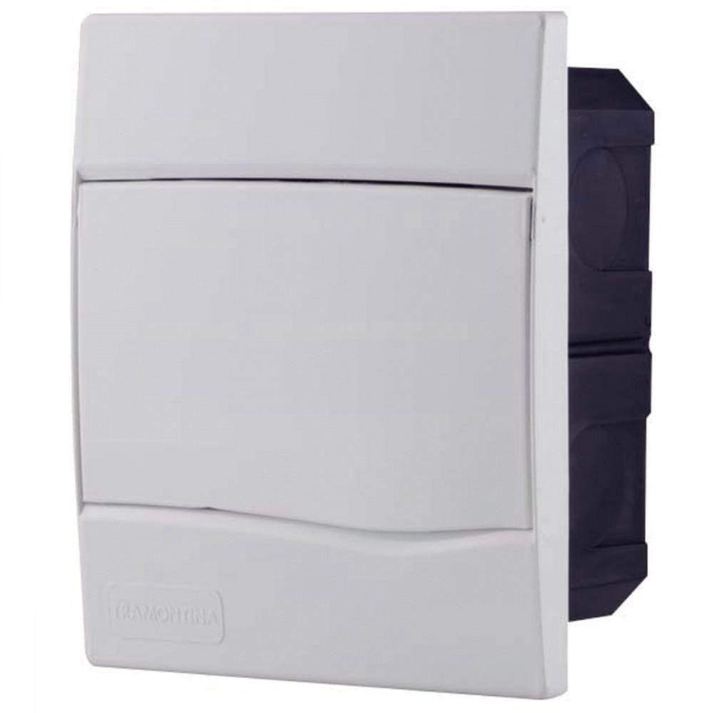 Quadro de Distribuição de Embutir 5 Din Ou 3 Nema