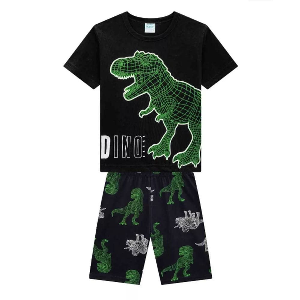 Tenis dinossauro best sale brilha no escuro