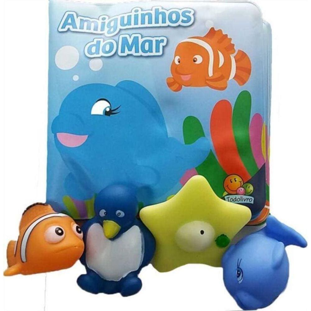 Diversão no Banho! Amiguinhos do Mar