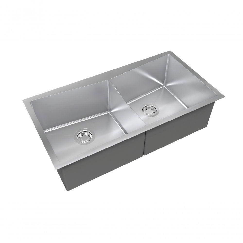 Cuba Dupla De Embutir Quadratino As Aço Inox Escovado - Debacco