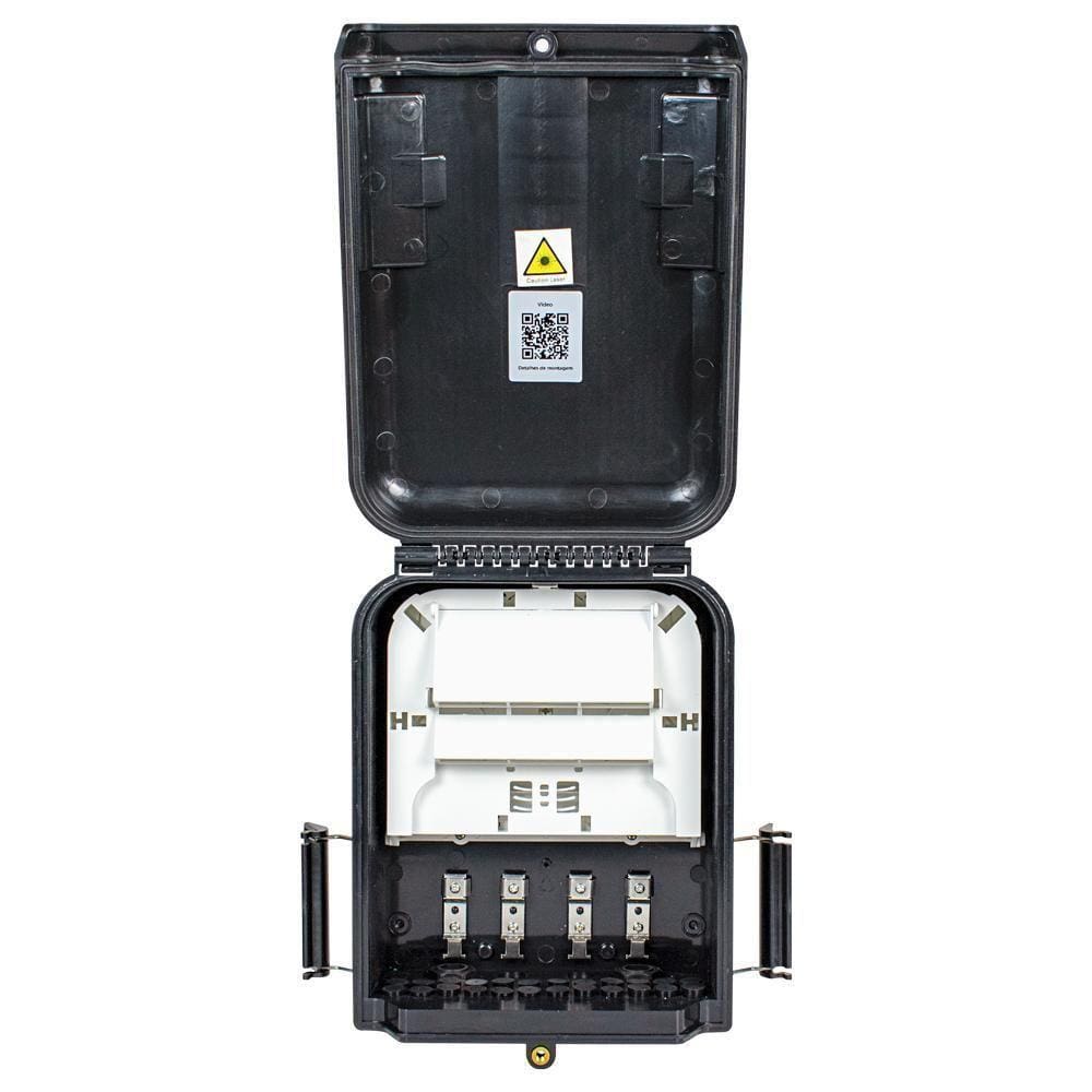 Caixa De Atendimento Optico Evus 1x24 Ftth (cto Inteligente)