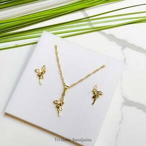Conjunto Fadas com Zircônia