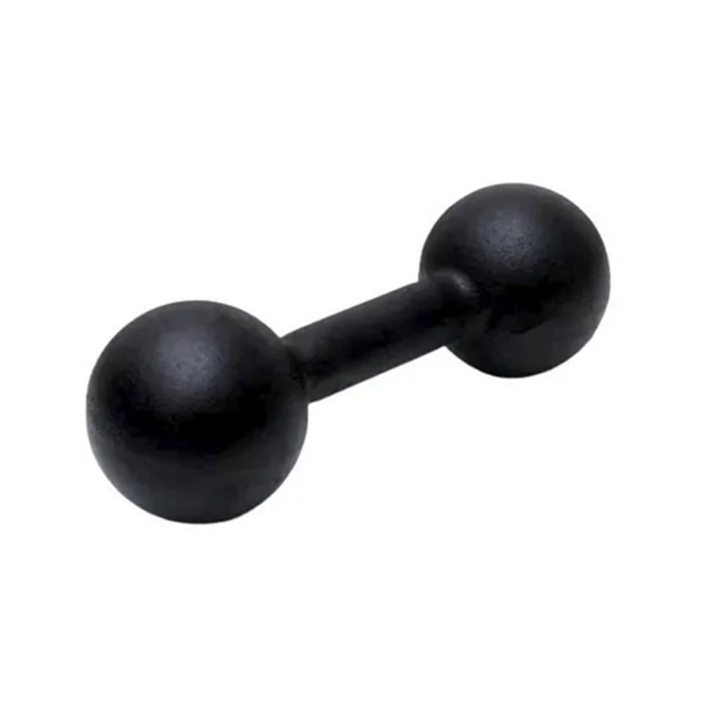 Peso Halter Para Musculação 1kg Preto Ferro