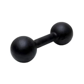 Peso Halter Para Musculação 1kg Preto Ferro