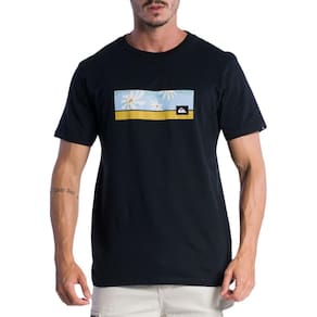 Camiseta Quiksilver Jam It SM24 Masculina Preto