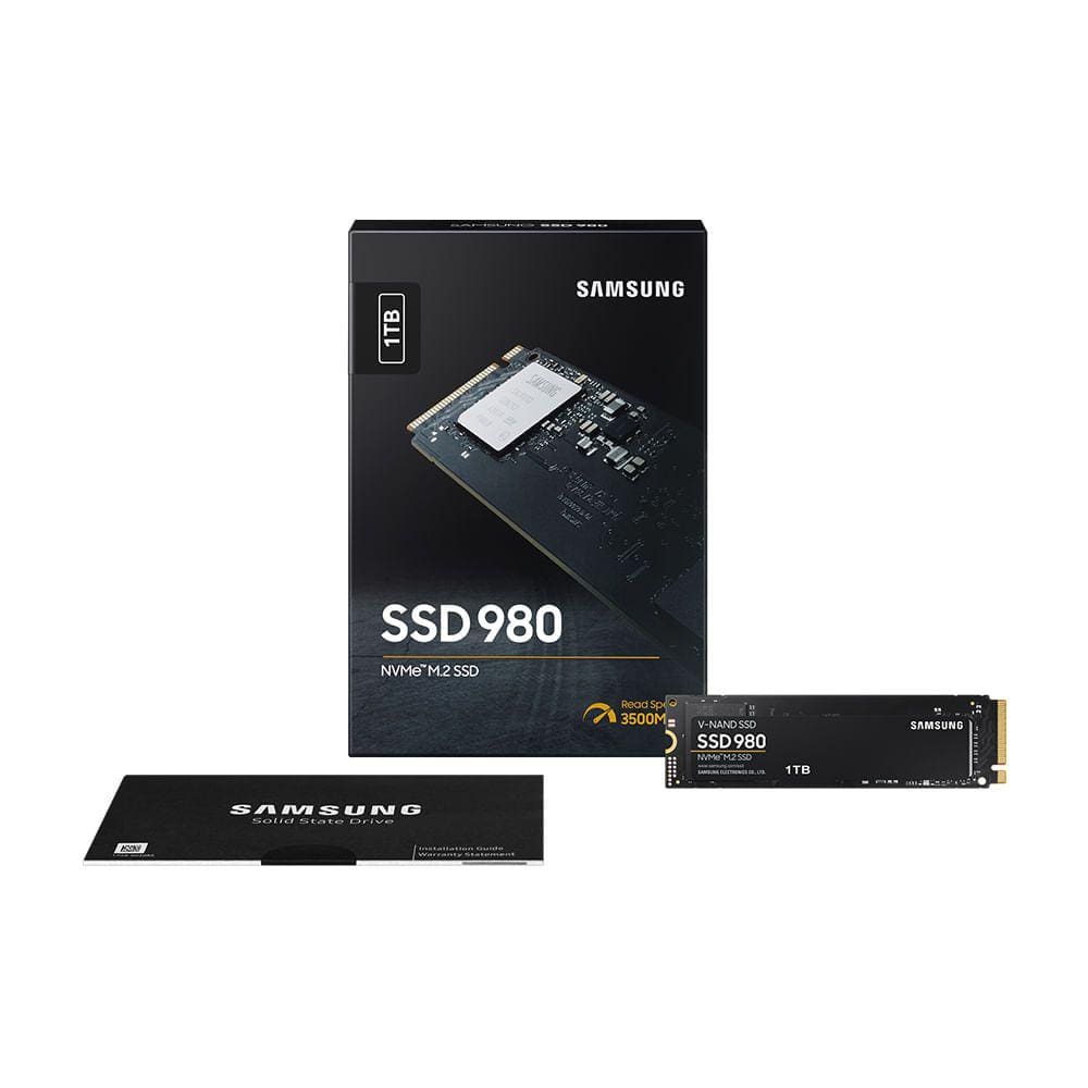 Memória Samsung SSD NVMe 980 M.2 V-NAND - 1TB