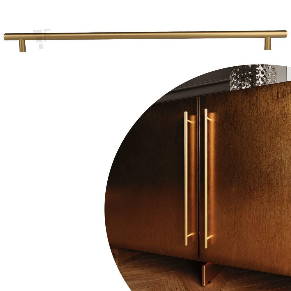 Puxador Primus IL 814 - Dourado Matte - 448MM