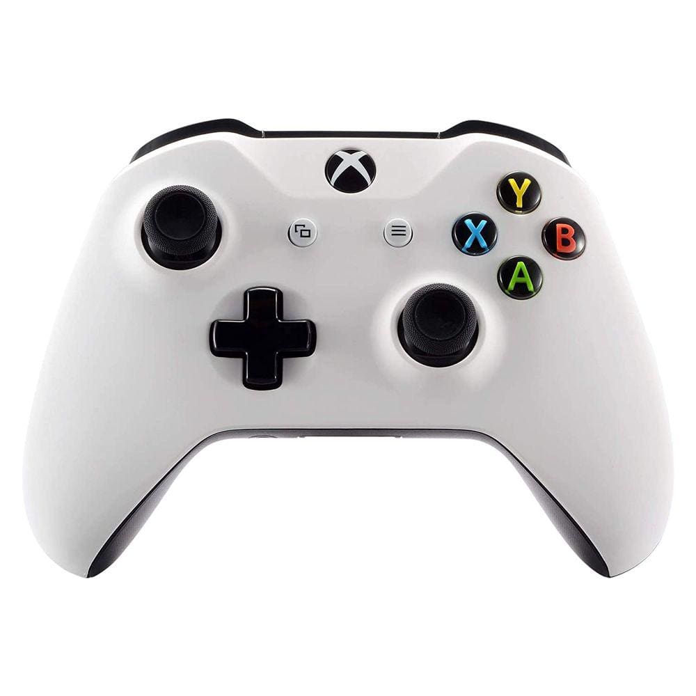 Capa Frontal Branca para Carcaça de Controle do Xbox One X & One S Modelo 1708