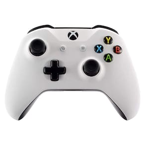 Capa Frontal Branca para Carcaça de Controle do Xbox One X & One S Modelo 1708