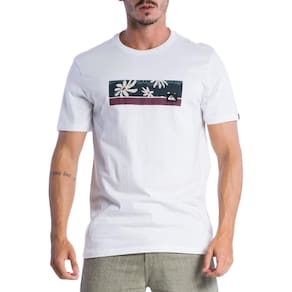 Camiseta Quiksilver Jam It SM24 Masculina Branco