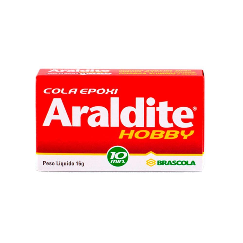 Cola epoxi 16g Araldite Hobby 10 minutos