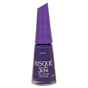 Esmalte Risqué É Do Meu Jeito Fica, Vai Ter Arco-Íris