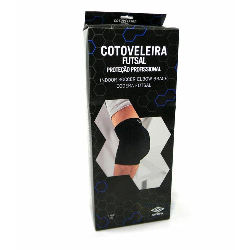 Cotoveleira Futsal / volei preto - Umbro