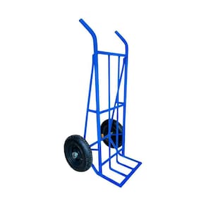 Carrinho Armazém Transporte Carga Caixa 400Kg Extra Forte