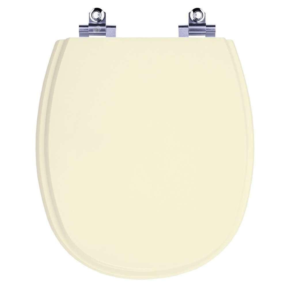 Assento Sanitário Laqueado Soft Close Ascot Bone (Bege) para vaso Ideal Standard