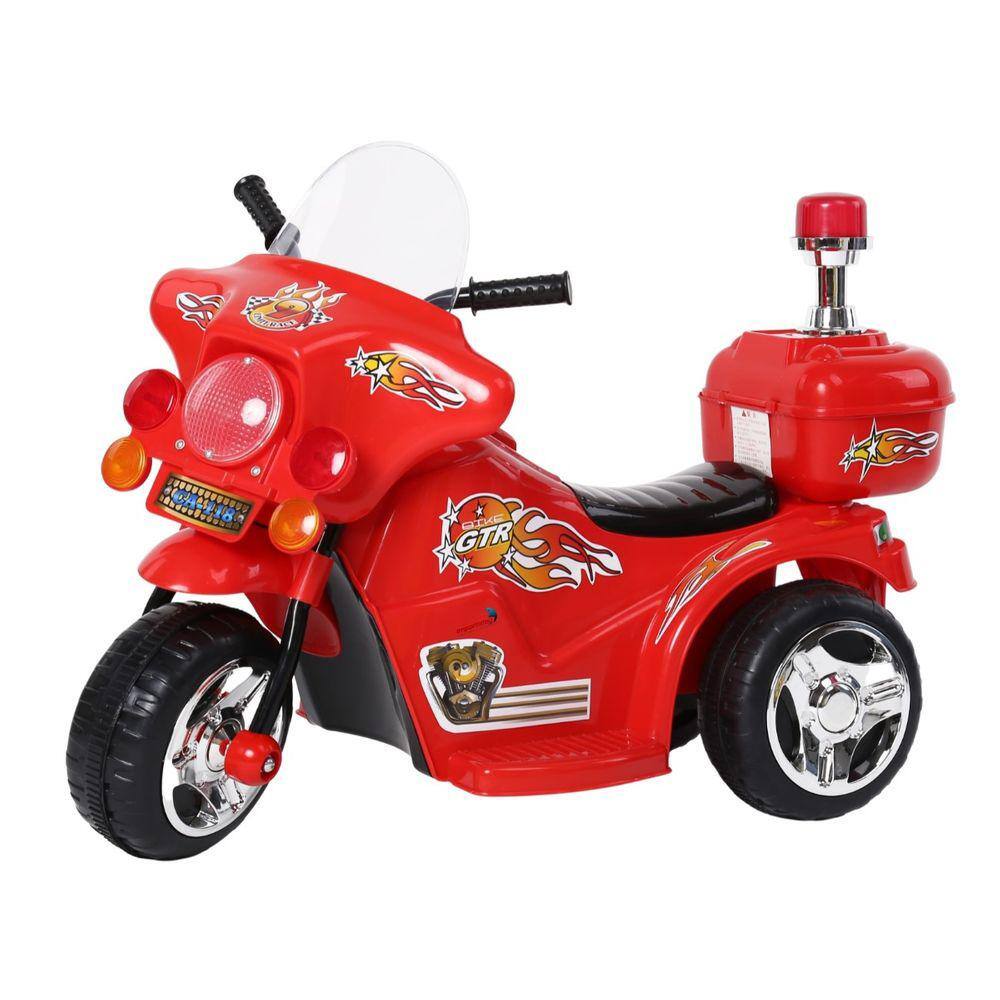 Moto Elétrica Infantil Vermelho Homeplay