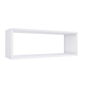 Nicho Infantil Retangular 24cmx68cm Móveis Percasa Branco