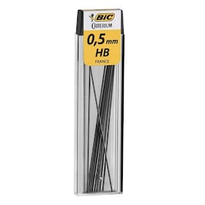 Grafite Fino Bic Minas Grafites Hb 0,5Mm Cartela 12 Un 13535