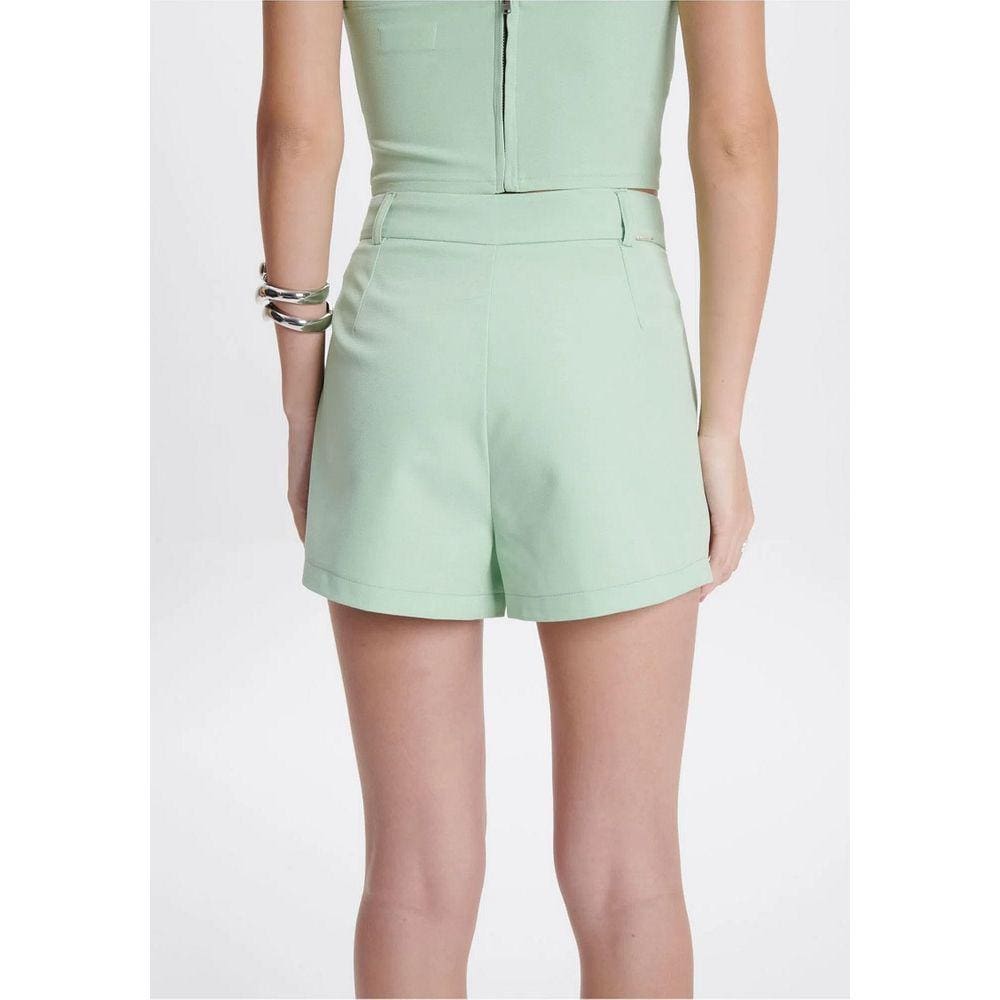 Short Alfaiataria Cintura Media Myft Feminino