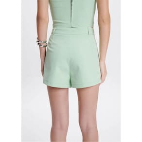 Short Alfaiataria Cintura Media Myft Feminino