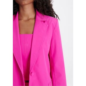 Blazer Alfaiataria Alongado Myft Feminino