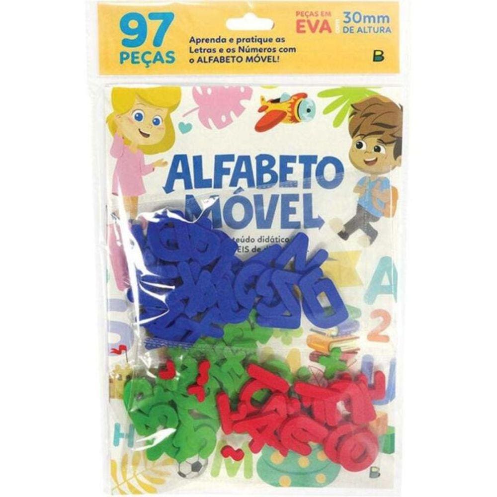 Alfabeto Móvel: Letras e Números