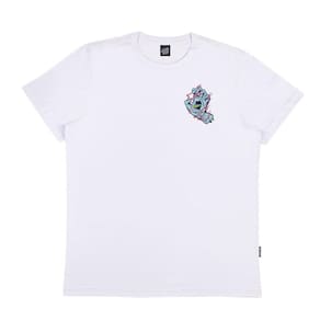 Camiseta Santa Cruz Inferno Hand SS Masculina Branco