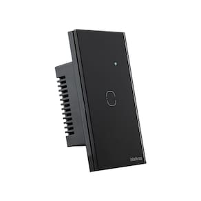 Interruptor Tomada 2 Teclas Smart Preto Touch Ews Intelbras