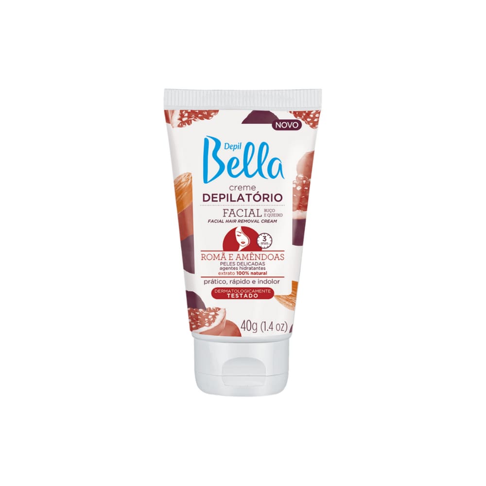 Creme Depilatorio Depil Bella Facial Roma 40g