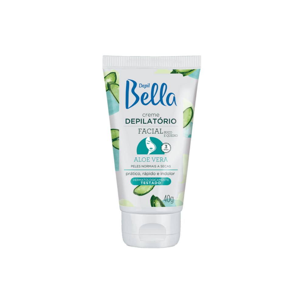 Creme Depilatorio Depil Bella Facial Aloe Vera 40g