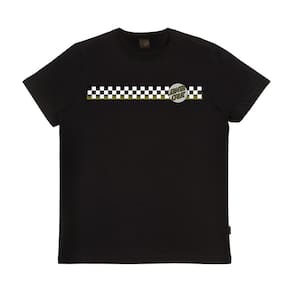 Camiseta Santa Cruz Infinite Ringed Dot SS Masculina Preto
