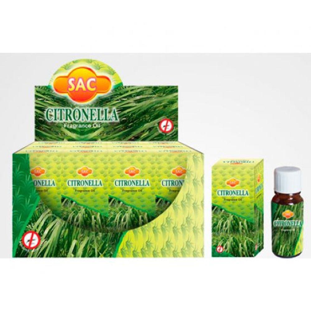 Citronela - Essência Indiana Para Rechaud (10ml)