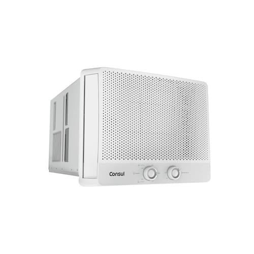 imagem-Ar condicionado janela Consul 10.000 BTUs Frio Mecânico Branco CCB10FB 127V

 - 110V