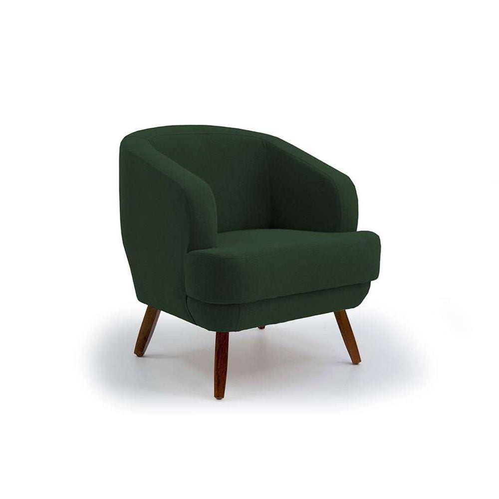 poltrona betania algodão verde oliva