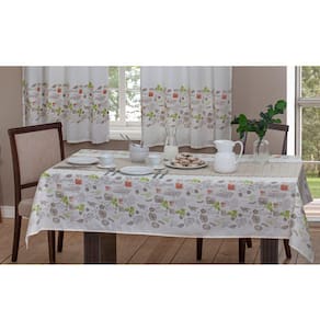 Toalha de Mesa Casa Alegre 145x140cm Martina Realce Premium