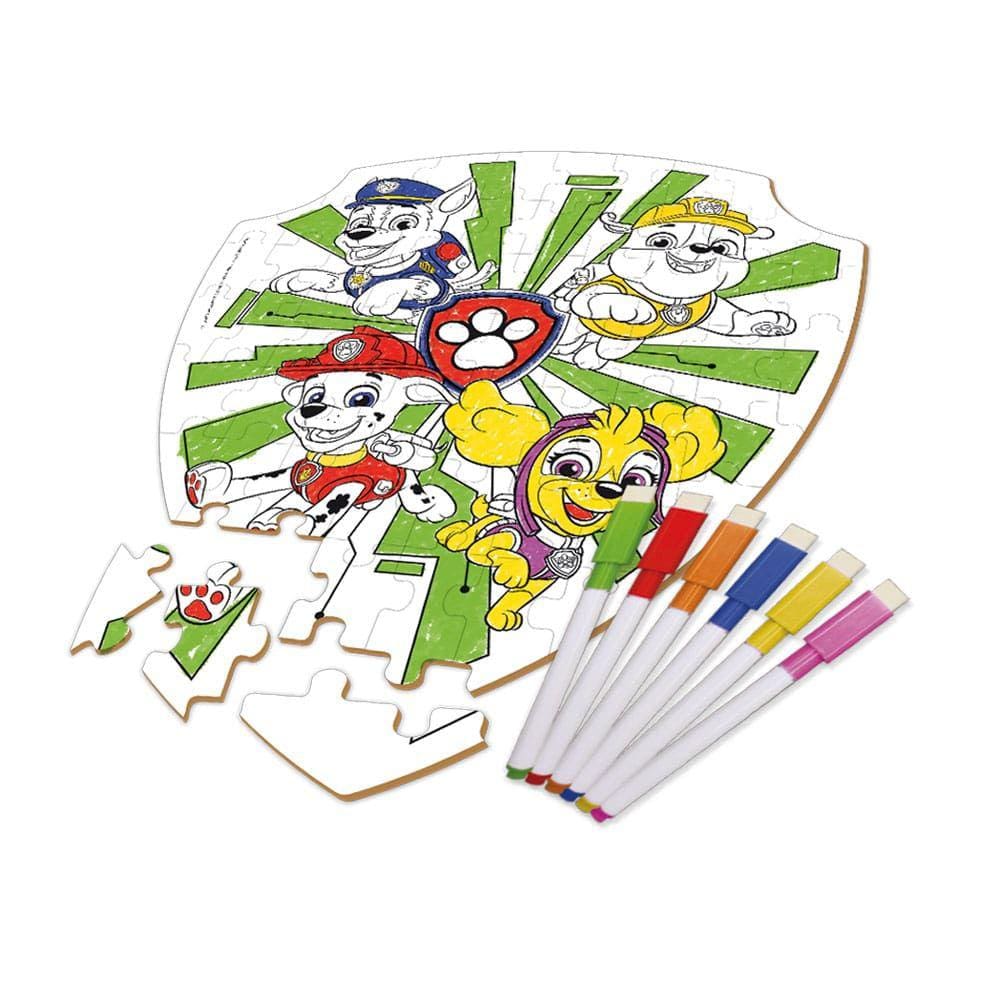 Quebra-Cabeça De Colorir Patrulha Canina Xalingo