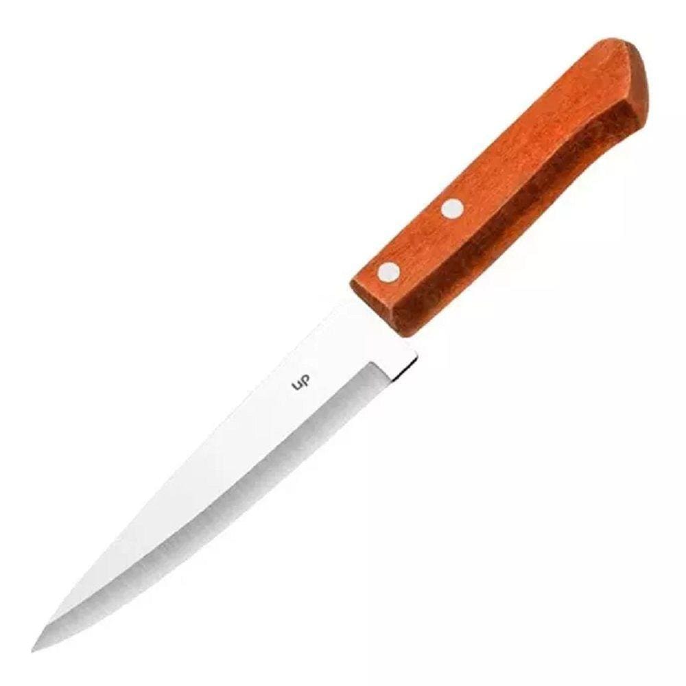 Faca 6" Chefe Cozinha Precisão Culinária Afiada Lâmina Aço Inox Carne Profissional Corte Peixeira